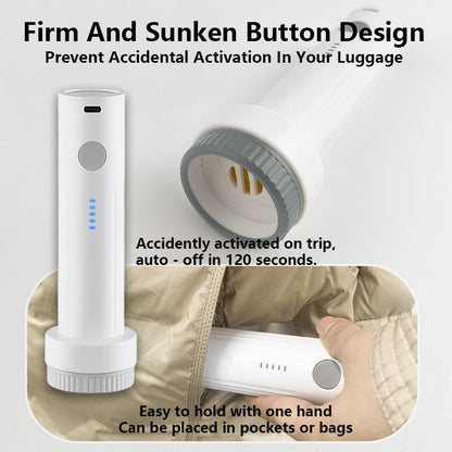 Nest&Carry - Cordless Travel Vacuum Storage Compression Bag Set