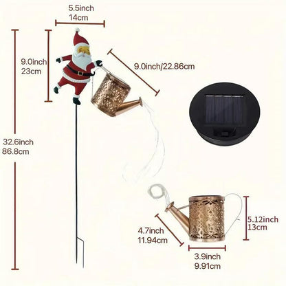 Christmas Solar Kettle Lights